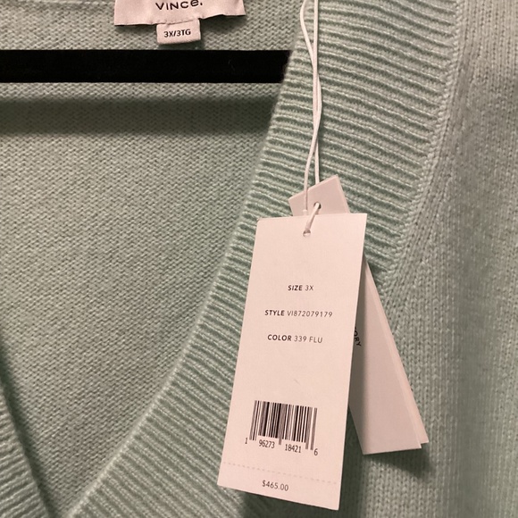 Vince Wool & Cashmere Blend Sweater (Plus Size) 3X - Picture 12 of 13